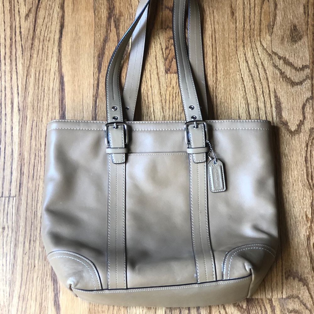 Coach Beige Purse